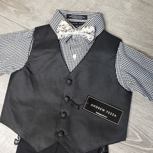 Andrew Fezza NWT 4 peice suit size 3t & 4t - Picture 5 of 5